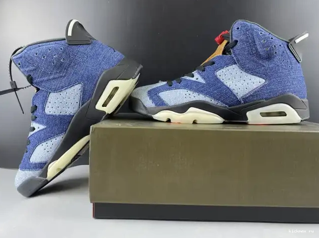 Cheap MAX Denim Washed Air CT5350-401 Jordan 6 0515